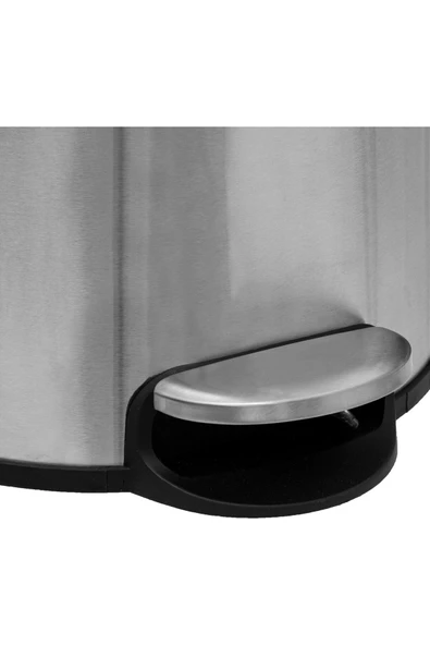 5FiveSmart 5five Çöp Kovaları Simply Smart Bambou 30 Lt Metal Inox - 5