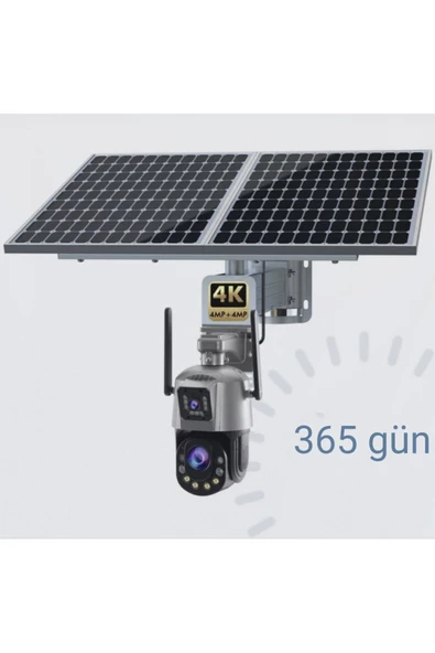 WIFICAM PLUS Modem Kamera 2si Bir Arada Üretim 36x Optik Zoom Solar Kamera Seti - 8