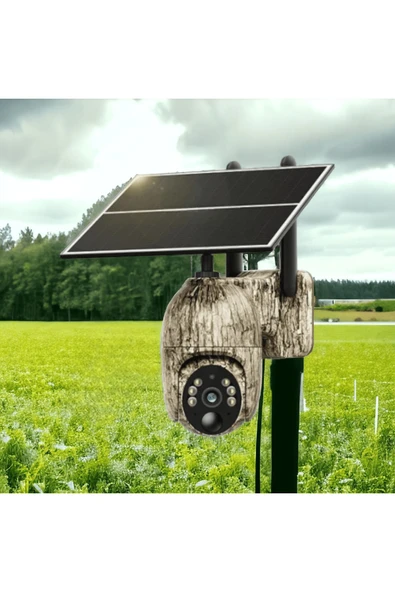 WİFİCAM 3 MP Full HD 4G Solar Sim Kartlı Mini Kamuflaj Kamera - 4