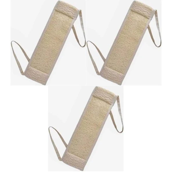 Derma Naturel Loofah İpli Kemer (Kabak) MS-12 (3 Lü Set) ürün görseli