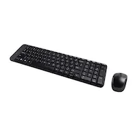 LOGITECH MK220 Kablosuz Q Trk Siyah Multimedya Klavye - Mouse Set 920-003163