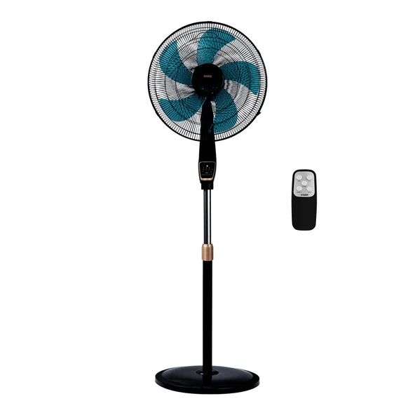 RAKS 18inç / 45cm 75w Ayaklı Vantilatör 3 Kademe Uzaktan Kumandalı Dijital Zaman Ayarlı 220v