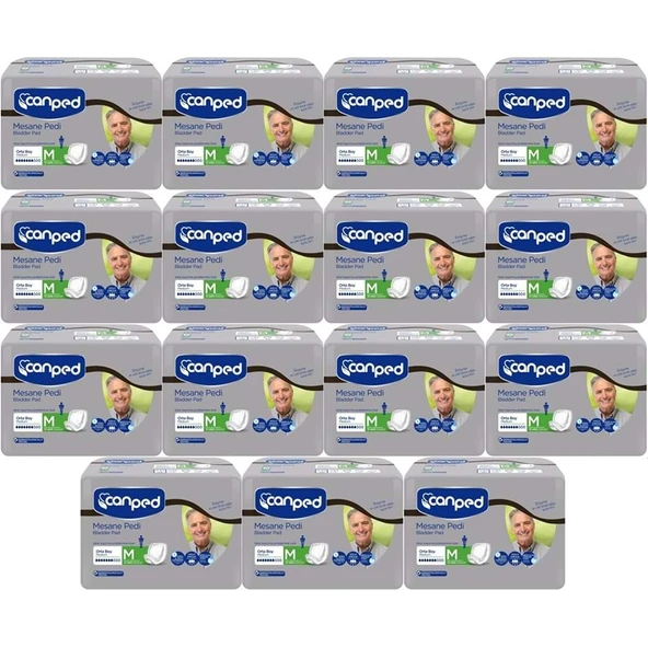 Canped Mesane Pedi Klasik Erkek M - Orta 180 Adet (15PK*12) ürün görseli