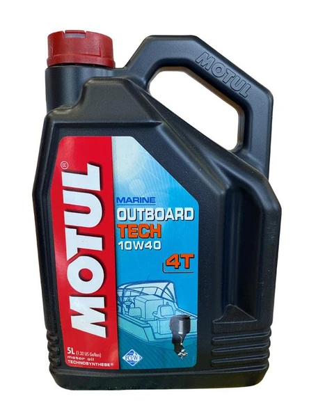 MOTUL OUTBOARD TECH 10W40 4T 5LT ürün görseli 1