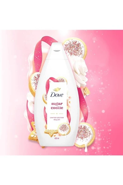 ShopZum Dove Sugar Cookie Duş Jeli 450 Ml - 4