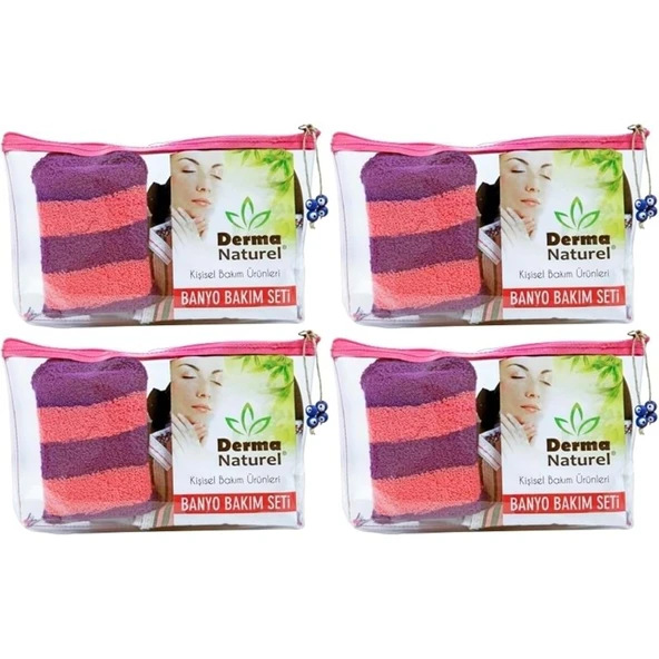 Derma Naturel Banyo Bakım Seti 4 Parça (4 Lü Set) ürün görseli