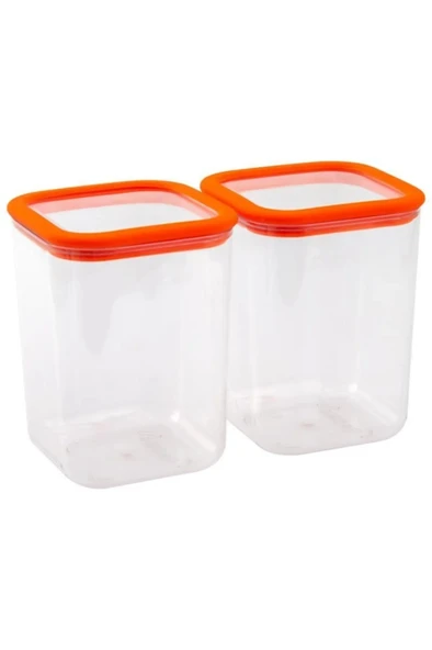 Mondecor Silikon Contalı 2'li 1,2lt Esnek Saklama Kabı Sft004 ürün görseli