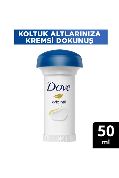 Dove Original Kadın Stick Deodorant 1/4 Nemlendirici Krem Yeni 50 ml