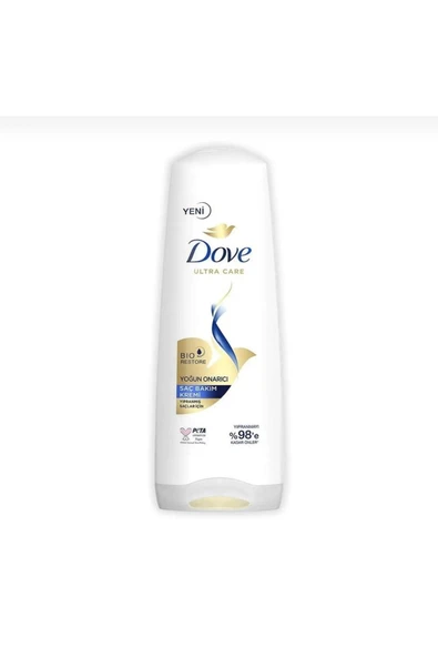 Dove Ultra Care Saç Bakım Kremi Yoğun Onarıcı Yıpranmış Saçlar Için 350 ml - 1