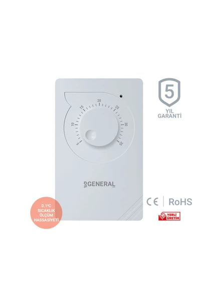 GENERAL Life Ht100 Kablolu Oda Termostatı