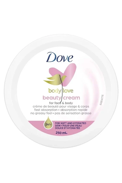 Dove Besleyici El Ve Vücut Bakım Kremi 250ml Beauty Cream (PEMBE)