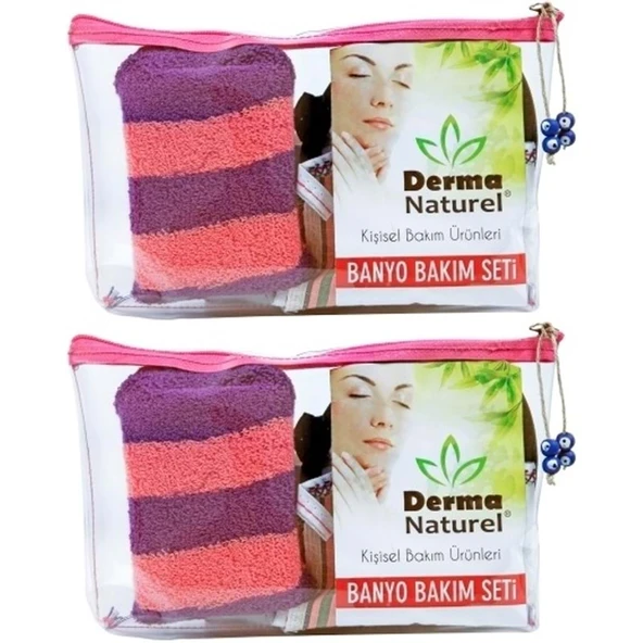 Derma Naturel Banyo Bakım Seti 4 Parça (2 Li Set) ürün görseli 1