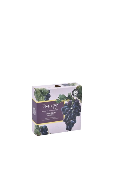 Mage Cosmetics Mage Doğal Siyah Üzüm Çekirdeği Sabunu - 2