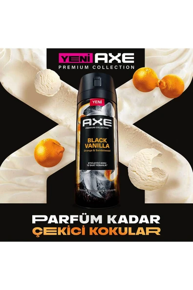 Axe Duş Jeli Black Vanilla 3 In 1 Vücut Saç Yüz 300 ml - 6