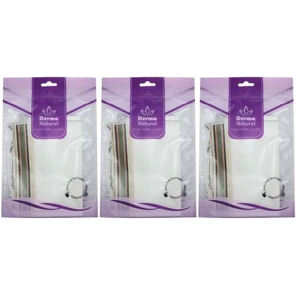 Derma Naturel Krep Kese - Krem MS-21 (3 Lü Set) ürün görseli 1