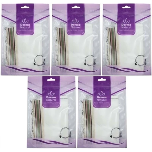 Derma Naturel Krep Kese - Krem MS-21 (5 Li Set) ürün görseli 1