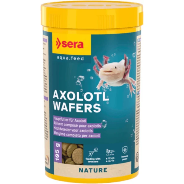 Sera Axolotl wafers Nature 250 ml 105 gr Orjinal Kutusunda  Skt: 05/2028 ürün görseli