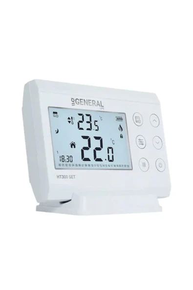GENERAL Life Haftalık Programlı Kablosuz Oda Termostatı Ht300 Set - 2