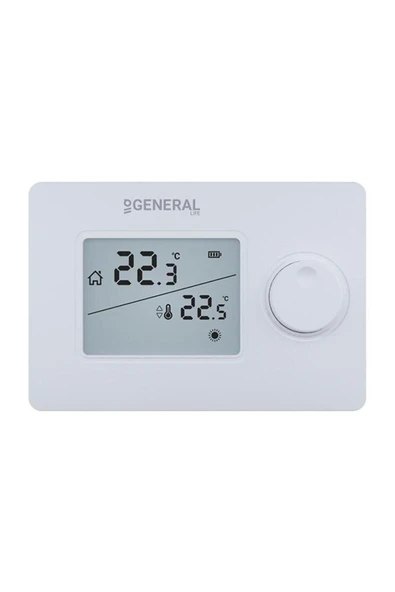GENERAL Ht250 Rf Kablosuz Oda Termostatı Beyaz - 2