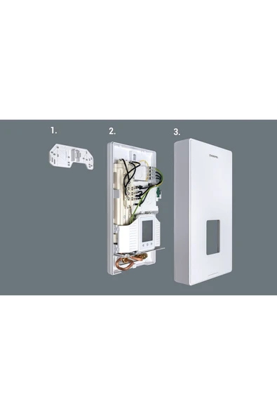 KOSPEL PPE4-M Wifi Kontrollü Elektronik Trifaze Ani Su Isıtıcı - 6