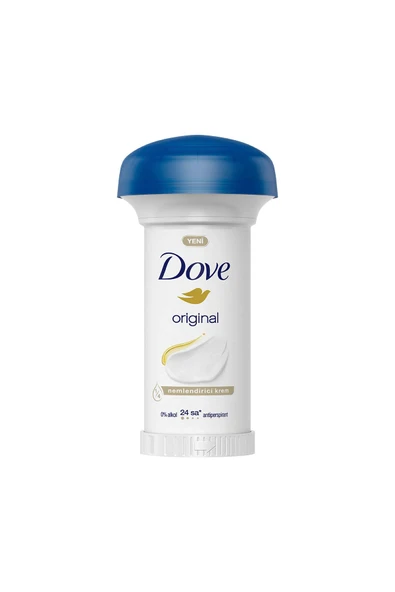 Dove Original Kadın Stick Deodorant 1/4 Nemlendirici Krem Yeni 50 ml - 2