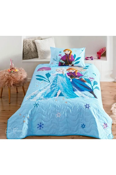 Home Tek Kişilik Lisanslı Yatak Örtüsü Takımı