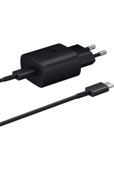 H11 Gökkuşağı Samsung Galaxy S23 / S21 / S21 Uyumlu 45W Hızlı Şarj Adaptör ve Kablo