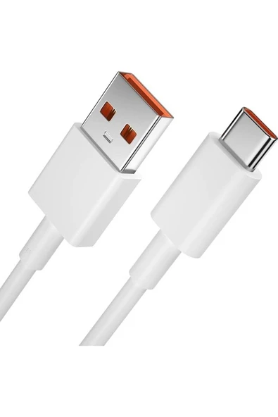 SPRANGE 120W Turbo Hızlı Şarj Kablosu Turuncu 1metre - Resim 2