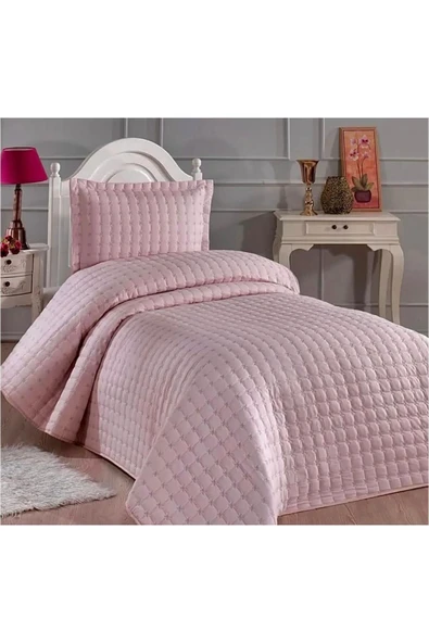 Home Kapitoneli Nakışlı Yatak Örtüsü