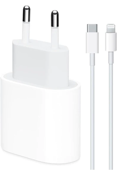 Eta Tech Apple iPhone 13-13 Pro- 13 Pro Max Uyumlu 20W Şarj Adaptörü Lightning 1metre Kablo - 4