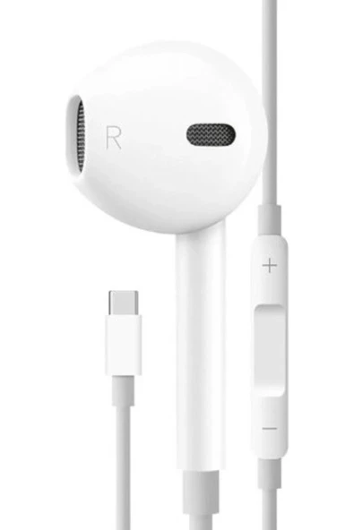 Gökkuşağı IPHONE15 15PRO 15 Promax 15PLUS Uyumlu Yeni Nesil Usb-C Uyumlu Kablolu Kulaklık - 3