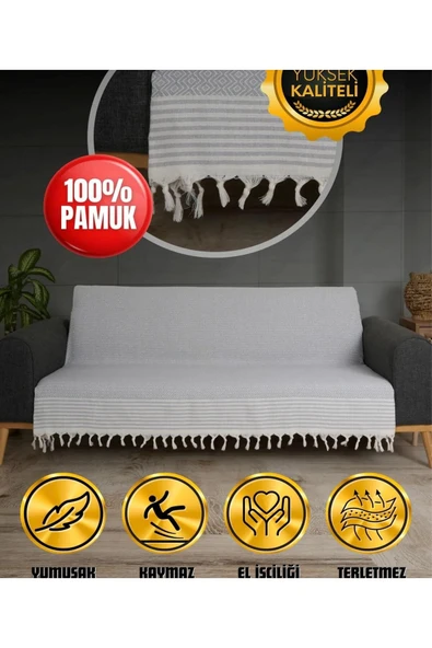 Home Saçaklı Koltuk Örtüsü