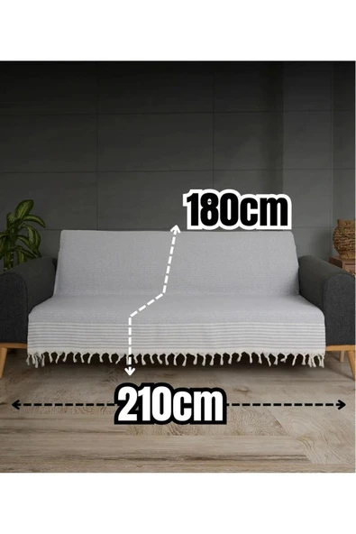 Home Saçaklı Koltuk Örtüsü - 2