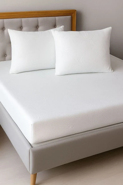 Home Bambu Lastikli Sıvı Geçirmez Alez