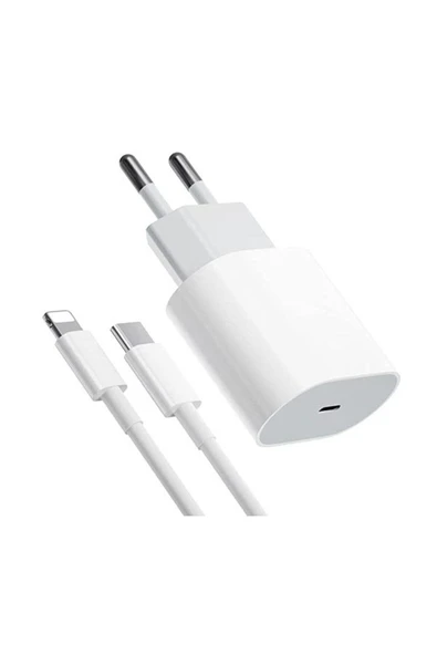 SPARANGE Tüm Ios 7, 8, X, 11, 12, 13, 14 Seri Uyumlu 23w Hızlı Usb-c Giriş Şarj Aleti Adaptör Kablo Set