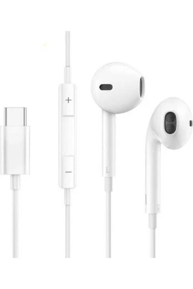 Gökkuşağı IPHONE15 15PRO 15 Promax 15PLUS Uyumlu Yeni Nesil Usb-C Uyumlu Kablolu Kulaklık - 2