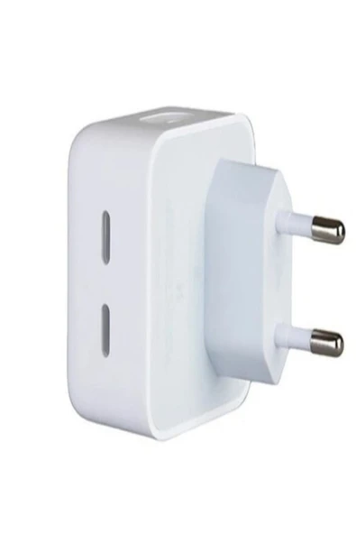 Gökkuşağı Iphone 14 / 14 Pro / 14 Plus / 14 Pro Max Uyumlu 35W Hızlı Şarj Adaptörü Type-C Çift Girişli - 3
