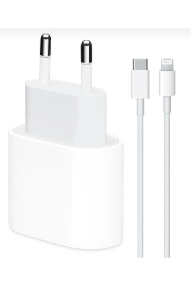 DC TECNO Iphone Type-c 20w Tüm Serilerle Uyumlu Hızlı Şarj Aleti Adaptör Kablo Set 7 8 X 11 12 13 14 Pro Max