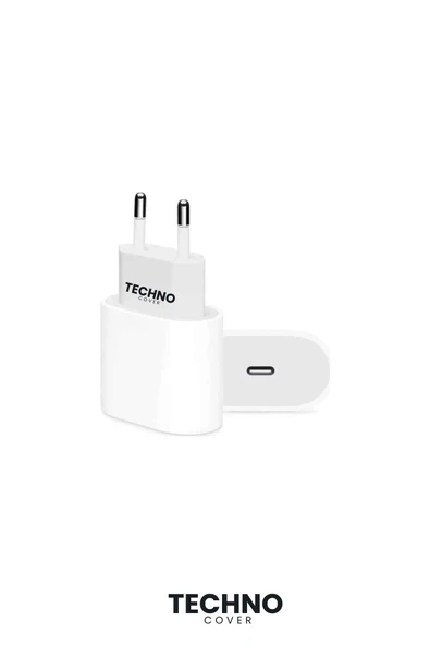 Techno 20 Watt Typc-e Şarj Adaptörü Iphone Samsung Uyumlu Yeni Nesil Usb-c - 2