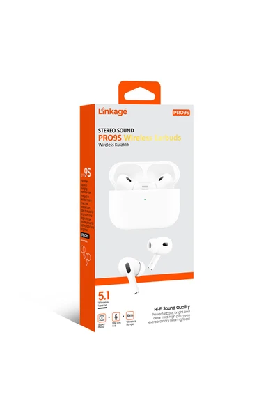 Linkage Bluetooth Kulaklık Şarj Edilebilir Kablosuz Kulaklık - Yüksek Ses Kalitesi - Pro9s