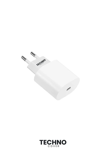 Techno 20 Watt Typc-e Şarj Adaptörü Iphone Samsung Uyumlu Yeni Nesil Usb-c - 4