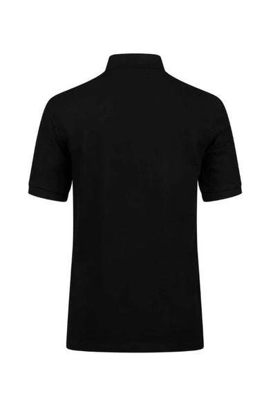 2AS Andy Erkek Polo Yaka Tişört Siyah - 4