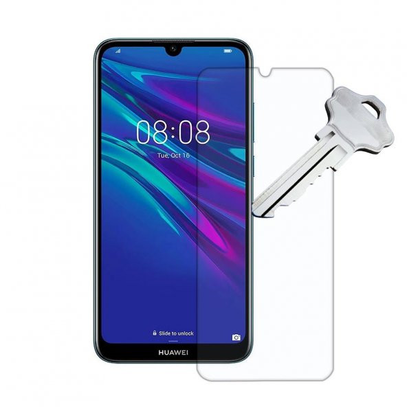 Huawei Y6 2019 Uyumlu Kırılmaz Cam Ekran Koruyucu - 5