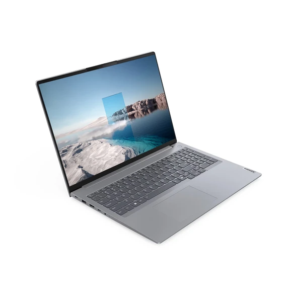 Lenovo Thinkbook 16 G7 Iml Intel Ultra 5 125U 32GB Ddr5 512GB SSD Intel® Aı Boost 16" Wuxga 300NITS IPS Freedos Taşınabilir Bilgisayar 21MS005KTRF12 + Zetta Çanta - Resim 2