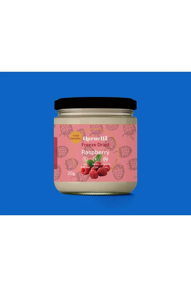 Quruella Freeze dried Ahududu 20gr. dondurularak kurutulmuş meyve - 1