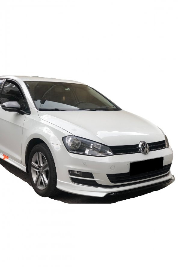 Volkswagen Golf 7 Ön Tampon Eki, Karlık (ABS Plastik), Boyasız, Ön Ek - 1