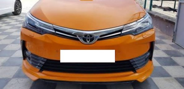Toyota Corolla Custom Ön Ek (Plastik) Boyasız - 2