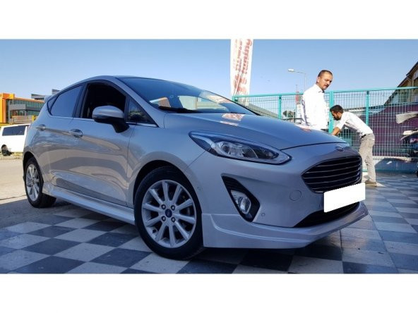 Ford Fiesta 2018 Yan Marşpiyel (Plastik) Boyasız - 2