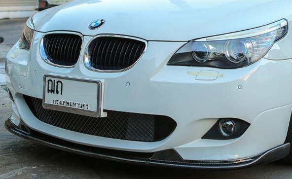 Bmw E60 Ön Lip (Plastik) Piano Black - 2