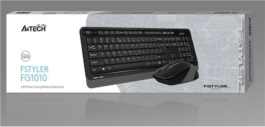 A4 Tech Fg1010 2.4G Gri Q Fn-Mm Klv+Optik Mouse Set - 3